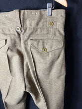 Load image into Gallery viewer, Genuine British Army Battledress Serge Trousers - Size 7 - 31" Waist - The Militaria Shop