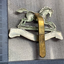Load image into Gallery viewer, Original WW2 British Army Cap Badge - 3rd The King's Own Hussars - The Militaria Shop