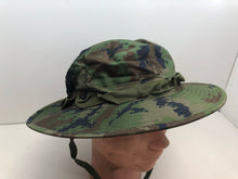Load image into Gallery viewer, Genuine US Army Digital Jungle Camouflage Boonie Sun Hat Type II - Size 7 - The Militaria Shop