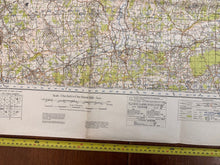 Load image into Gallery viewer, Original WW2 British Army GSGS OS Map of Great Britain - S.E London & Sevenoaks - The Militaria Shop