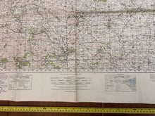 Load image into Gallery viewer, Original WW2 British Army GSGS Map of Scotland - Inverurie & Ellon - The Militaria Shop