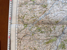 Load image into Gallery viewer, Original WW2 British Army GSGS Map of England & Wales - Shrewsbury & Welshpool - The Militaria Shop