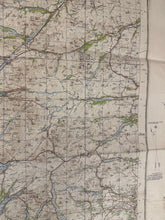 Charger l'image dans la galerie, Original WW2 British Army RAF Navy Base Map of Scotland - Glasgow - The Militaria Shop