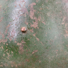 Load image into Gallery viewer, Original British/Canadian Army WW2 Mk3 Turtle High Rivet Combat Steel Helmet - The Militaria Shop