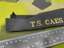 Charger l'image dans la galerie, Genuine British Royal Navy TS Caesar SCC Cap Tally - The Militaria Shop