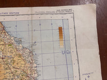 Load image into Gallery viewer, Original WW2 British Army RAF Navy Base Map of England - The Border of Scotland - The Militaria Shop