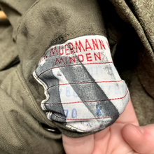 Load image into Gallery viewer, West German Field Jacket Green Wool Shirt Military Uniform Germany - 35" Chest - The Militaria Shop