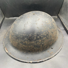 Charger l'image dans la galerie, Original WW2 British Home Front Civil Defence Mk2 Brodie Helmet & Liner Set - The Militaria Shop