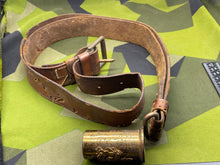 Load image into Gallery viewer, Original British Army Victorian Flag Bearers Strap & Pole Carrier - The Militaria Shop
