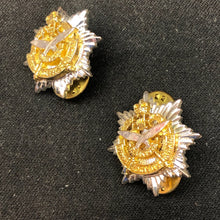 Charger l'image dans la galerie, Original British Collar Badge Pair - Queens Own Gurkha Logistics Regiment - The Militaria Shop