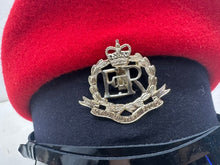 Lade das Bild in den Galerie-Viewer, Genuine British Army Peaked Dress Cap - Female - RMP Military Police - Size 53cm - The Militaria Shop