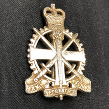 Load image into Gallery viewer, Original British Staybrite Army Cap - Army Apprentices School - The Militaria Shop