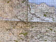 Load image into Gallery viewer, Original WW2 British Army GSGS Map of Scotland - Dunbar & Lammermuir - The Militaria Shop