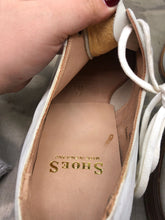 Load image into Gallery viewer, Genuine British Army Women's White Summer Shoes - WW2 Pattern - Size UK 11.5 M - The Militaria Shop
