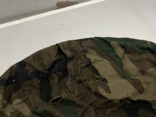 Load image into Gallery viewer, Original US Army Vietnam War Era M1 Camo Helmet Cover - Local Find - Combat Worn - The Militaria Shop