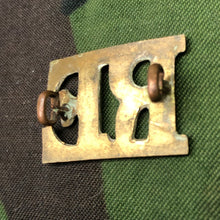 Load image into Gallery viewer, Genuine British Army WW1 Brass Shoulder Title - Royal Engineers - The Militaria Shop