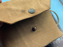 Load image into Gallery viewer, Original WW2 British Army 37 Pattern Economy Binocular Case with Shoulder Strap - The Militaria Shop