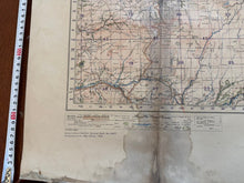 Load image into Gallery viewer, Original WW2 British Army GSGS OS Map of Great Britain - Brecon & Llandovery - The Militaria Shop