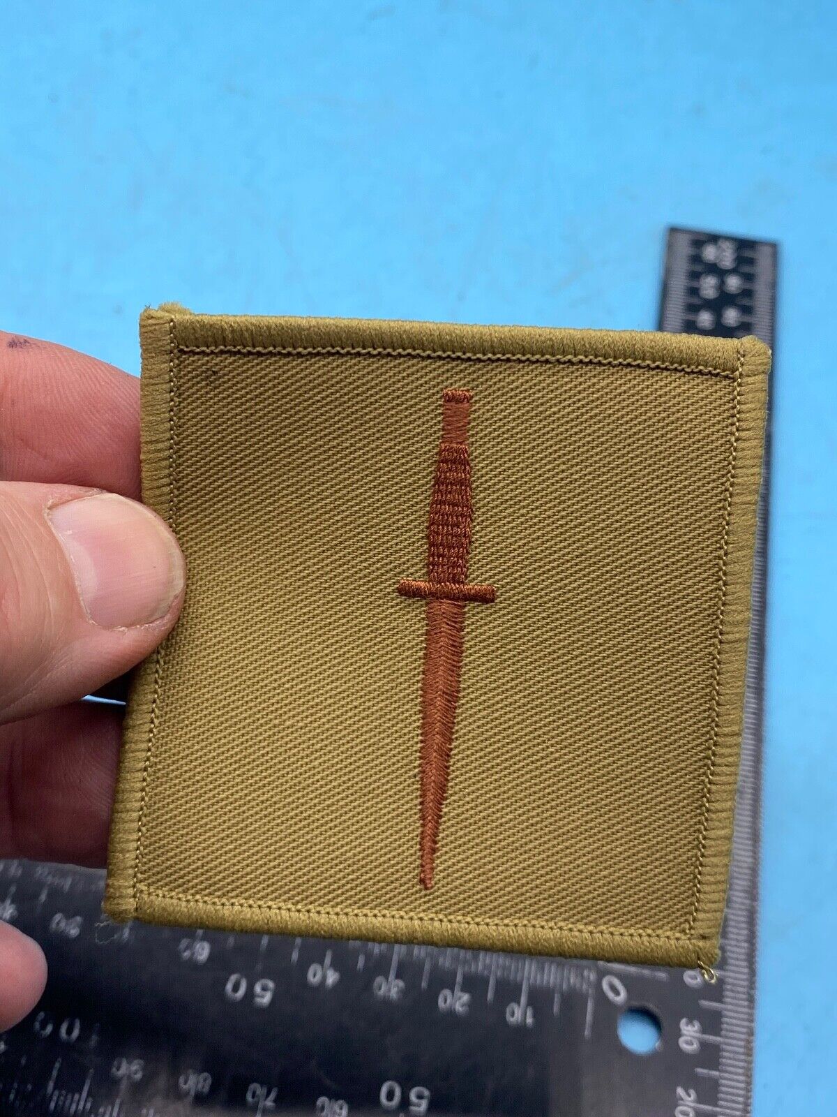 Original British Army Royal Marine Commando Dagger Badge - Unissued - The Militaria Shop