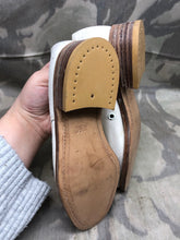 Load image into Gallery viewer, Genuine British Army Women's White Summer Shoes - WW2 Pattern - Size UK 3 M - The Militaria Shop