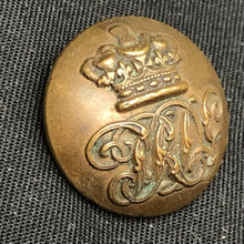 Load image into Gallery viewer, Original Victorian Era British Army Princess Royal Dragoon Guards Uniform Button - The Militaria Shop