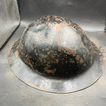 Load image into Gallery viewer, Original British Army WW2 Combat Steel Helmet - The Militaria Shop
