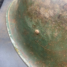Load image into Gallery viewer, Original WW2 British/Canadian Army Mk3 "Turtle" Combat Helmet - The Militaria Shop