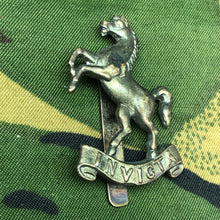Load image into Gallery viewer, Original WW2 British Cap Badge - West Kent Yeomanry - The Militaria Shop