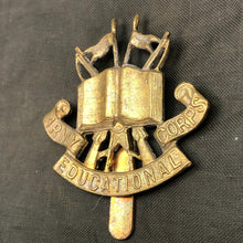 Charger l'image dans la galerie, Original British Army Cap/Beret Badge - Army Education Corps AEC - The Militaria Shop