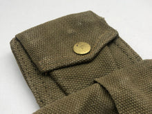 Charger l'image dans la galerie, Genuine 37 Pattern Army 3 Pocket Rifle Pouch - WW2 British Army Style - The Militaria Shop