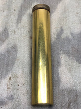 Charger l'image dans la galerie, Original WW2 British Army SMLE Lee Enfield Brass Oil Bottle Well Cleaned - The Militaria Shop