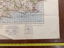 Load image into Gallery viewer, Original WW2 British Army GSGS OS Map of Great Britain - Llanelly - The Militaria Shop
