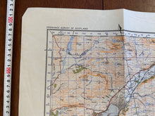 Load image into Gallery viewer, Original WW2 British Army GSGS Map of Scotland - Lochcarron & Dornie - The Militaria Shop