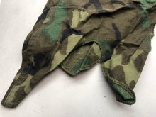 Load image into Gallery viewer, Original US Army Vietnam War Era M1 Camo Helmet Cover - Local Find - Combat Worn - The Militaria Shop