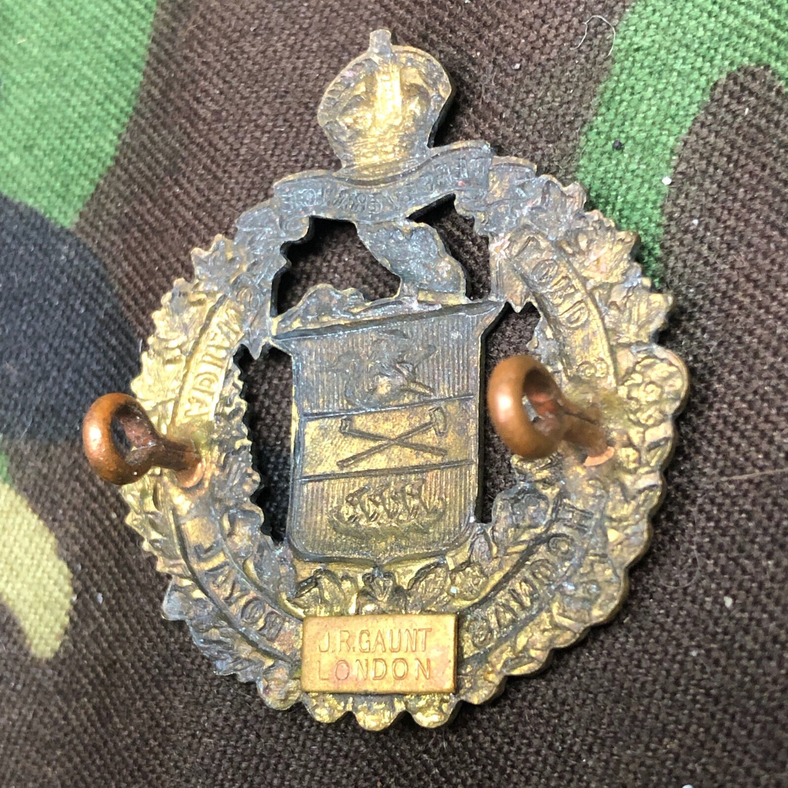 Original Canadian Army Lord Strathcona's Horse (Royal Canadians) Cap Badge - The Militaria Shop