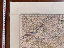 Load image into Gallery viewer, Original WW2 British Army GSGS OS Map of England - Bishop's Castle - The Militaria Shop