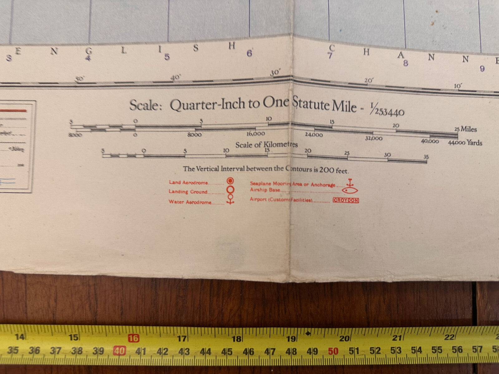 Original WW2 British Army RAF Navy Base Map of England - South West - Cornwall - The Militaria Shop