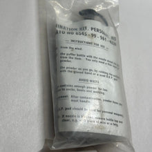 Load image into Gallery viewer, British Army Issue NBC Decontamination Powder Kit Personal No.2 Mk.1 - NEW - The Militaria Shop