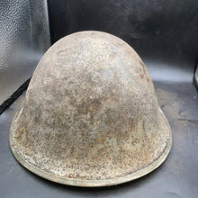 Charger l'image dans la galerie, Original WW2 British/Canadian Army Mk3 Turtle Combat Helmet - The Militaria Shop