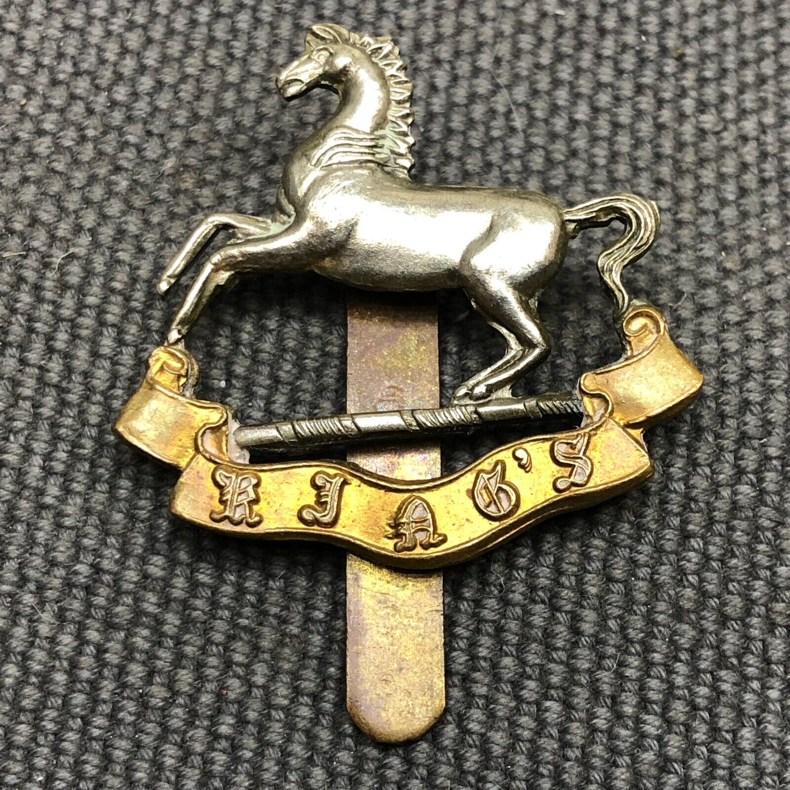 Original WW2 British Army Cap Badge - King's Liverpool Regiment - The Militaria Shop