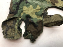 Load image into Gallery viewer, Original US Army Vietnam War Era M1 Camo Helmet Cover - Local Find - Combat Worn - The Militaria Shop