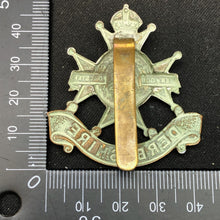 Load image into Gallery viewer, Original WW2 British Army Cap Badge - Sherwood Foresters - The Militaria Shop