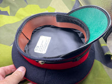 Load image into Gallery viewer, Original British Army REME Peaked Cap - Size 55cm - The Militaria Shop