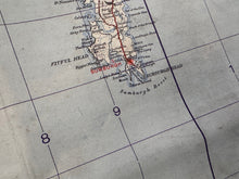 Load image into Gallery viewer, Original WW2 British Army RAF Navy Base Map of Scotland Shetland/Orkney Islands - The Militaria Shop