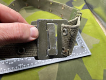 Load image into Gallery viewer, Good Size Heavy Duty Canvas Army Belt 40" Waist - The Militaria Shop