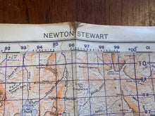 Load image into Gallery viewer, Original WW2 British Army GSGS Map of Scotland - Newton Stewart - The Militaria Shop