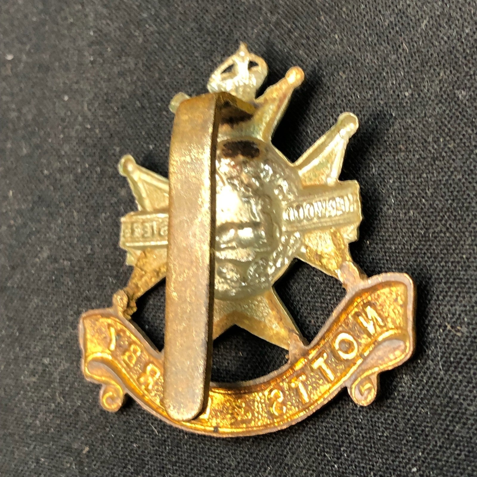 Original WW2 British Army Cap Badge - Sherwood Foresters - The Militaria Shop