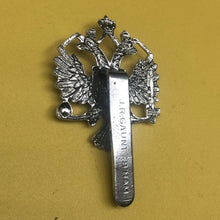 Load image into Gallery viewer, Genuine British Army 1st The Queen's Dragoon Guards Cap Badge - The Militaria Shop