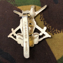 Load image into Gallery viewer, Genuine British Army Staybrite Cap Badge - Junior Leaders Regiment - The Militaria Shop