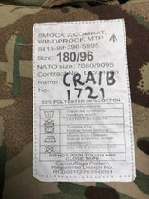 Load image into Gallery viewer, Genuine British Army MTP Camouflaged Windproof Smock - Size 180/96 - The Militaria Shop